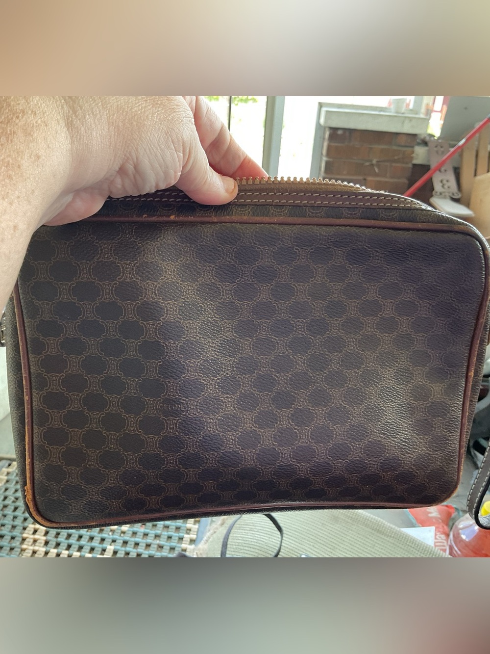 CELINE MACADAME POUCH WRISLET - Picture 9 of 12
